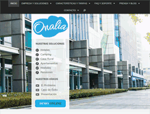 Tablet Screenshot of onalia.com